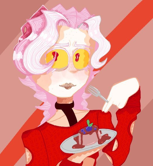 Fugo eating Panna cotta JoJo Amino Amino