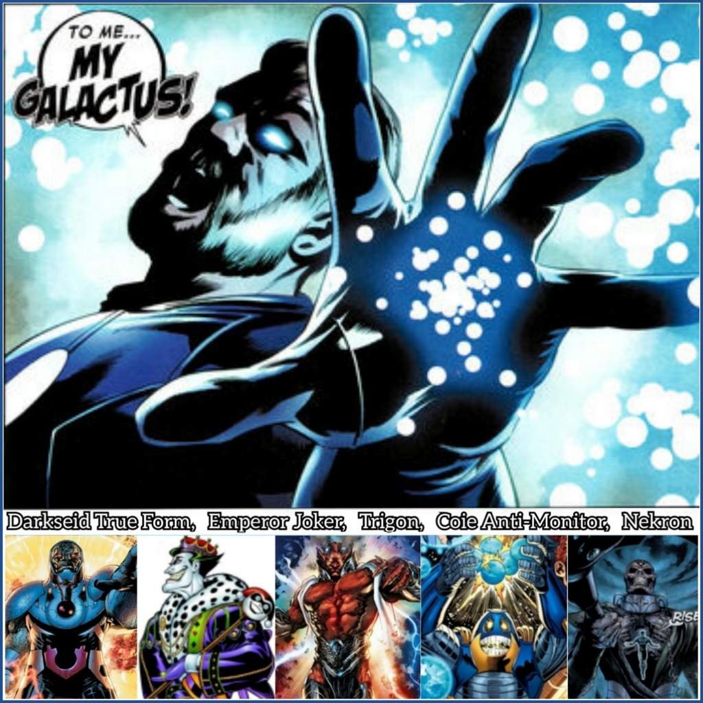 Franklin Richards vs a team of DC Villains Darkseid, Emperor Joker