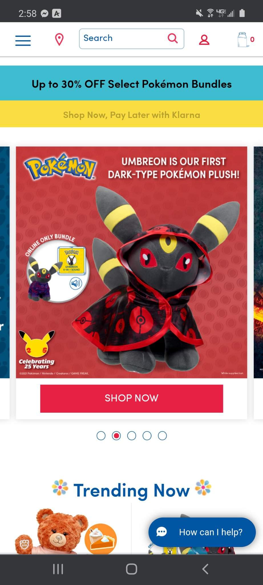 build a bear umbreon