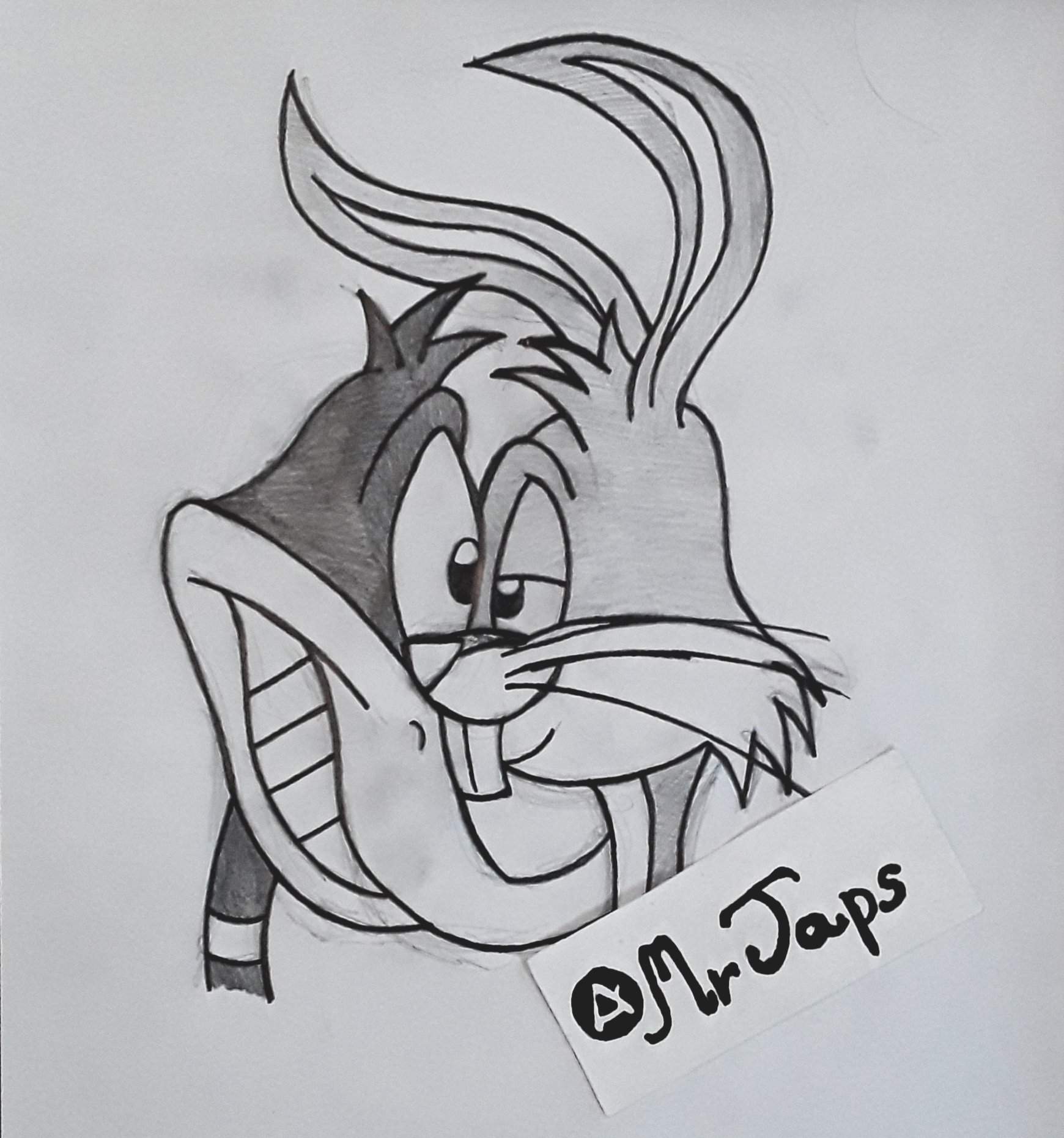 Bugs Bunny and Daffy Duck Quick Sketch art | Cartoon Amino