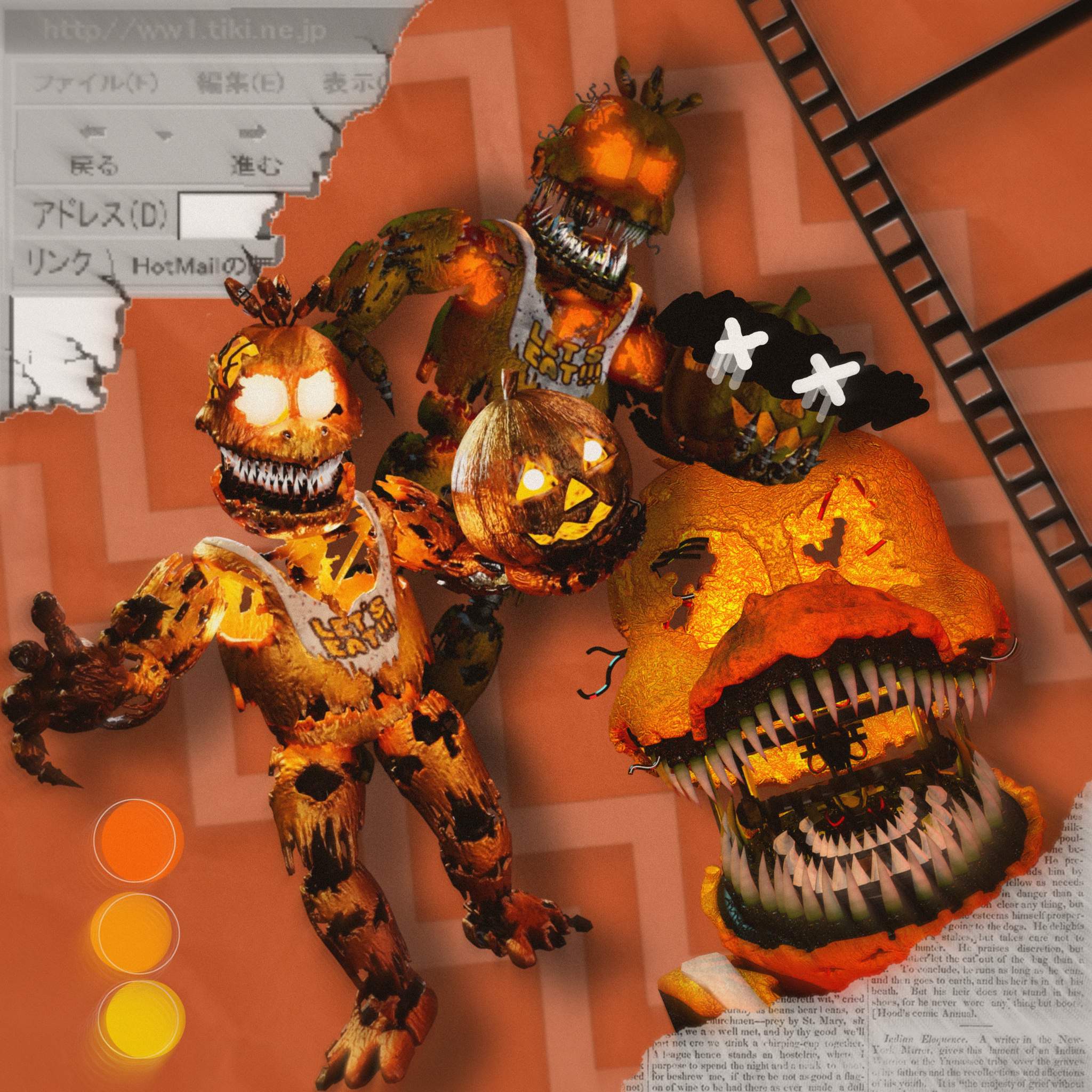 Jack-o-Chica Portrait | Five Nights At Freddy's Amino