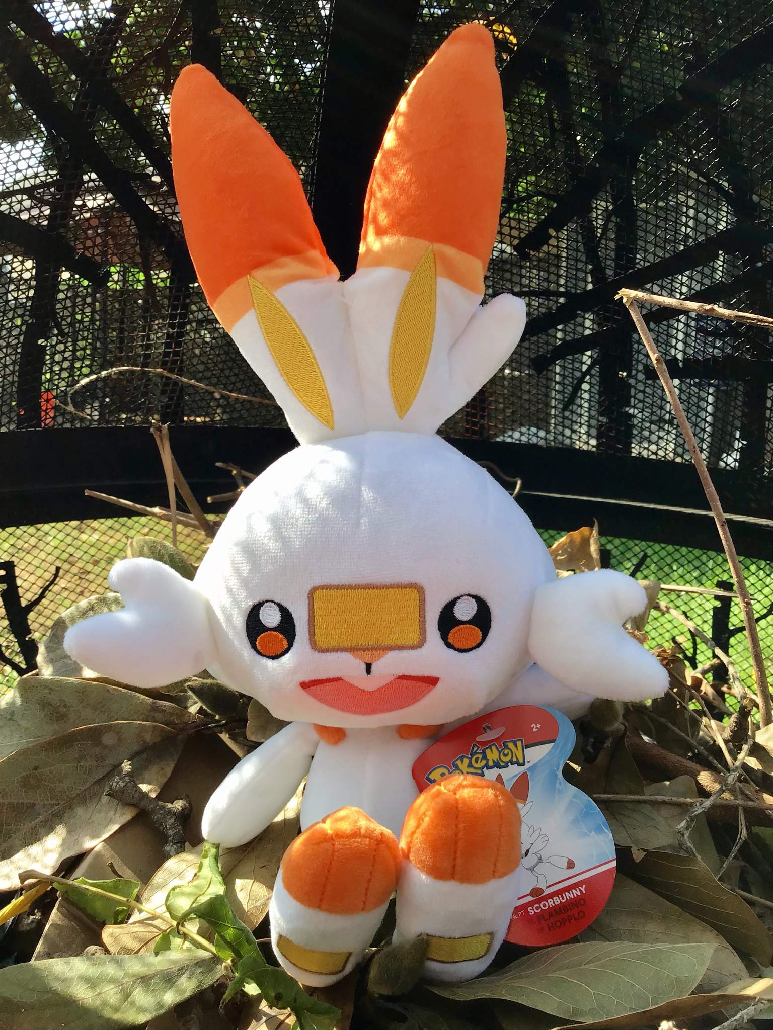 scorbunny plushie