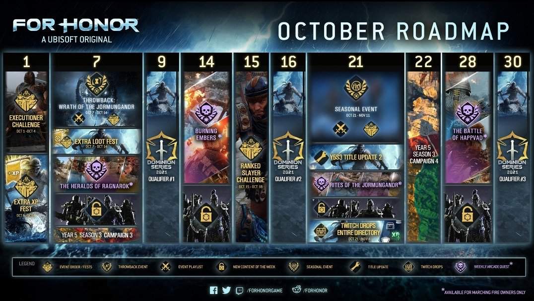 October Roadmap For Honor Amino