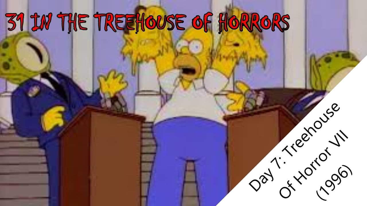 Random Horror's 31: In The Treehouse Of Horrors Day 7: Treehouse Of ...