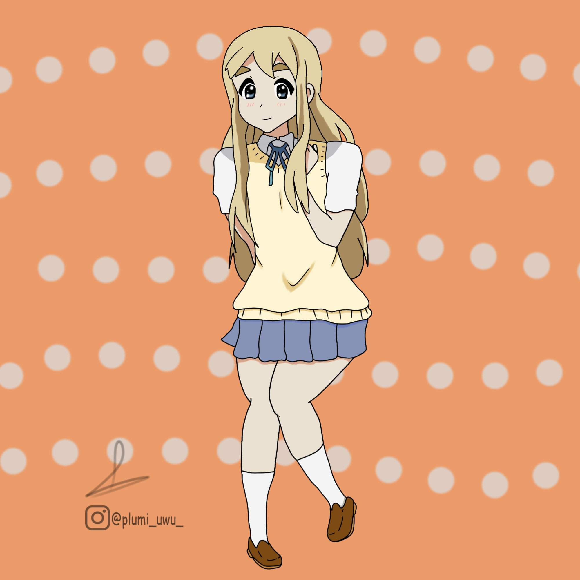 Tercer Dibujito Que Hice Esta Vez De Mugi Tan Bella Uwu Anime Amino