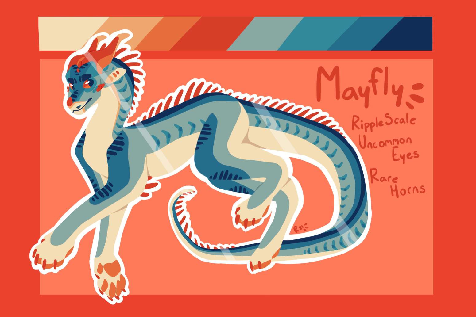 Mayfly • Closed Lineless Ripplescale Bta • Wings Of Fire Amino