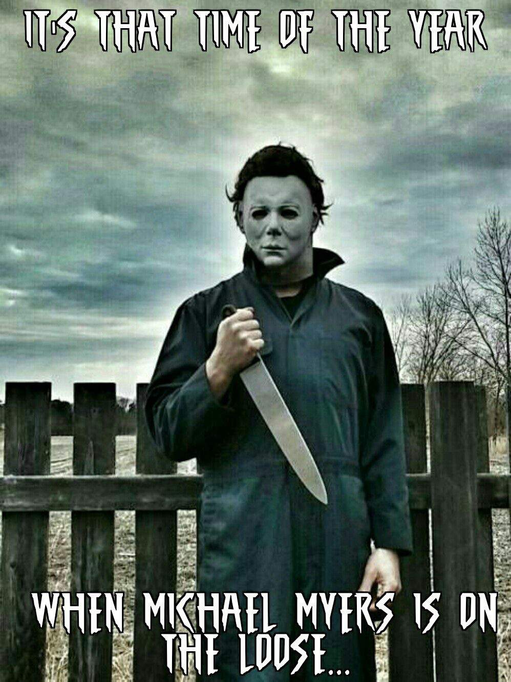 6 Хэллоуин Майкл Майерс с ножом