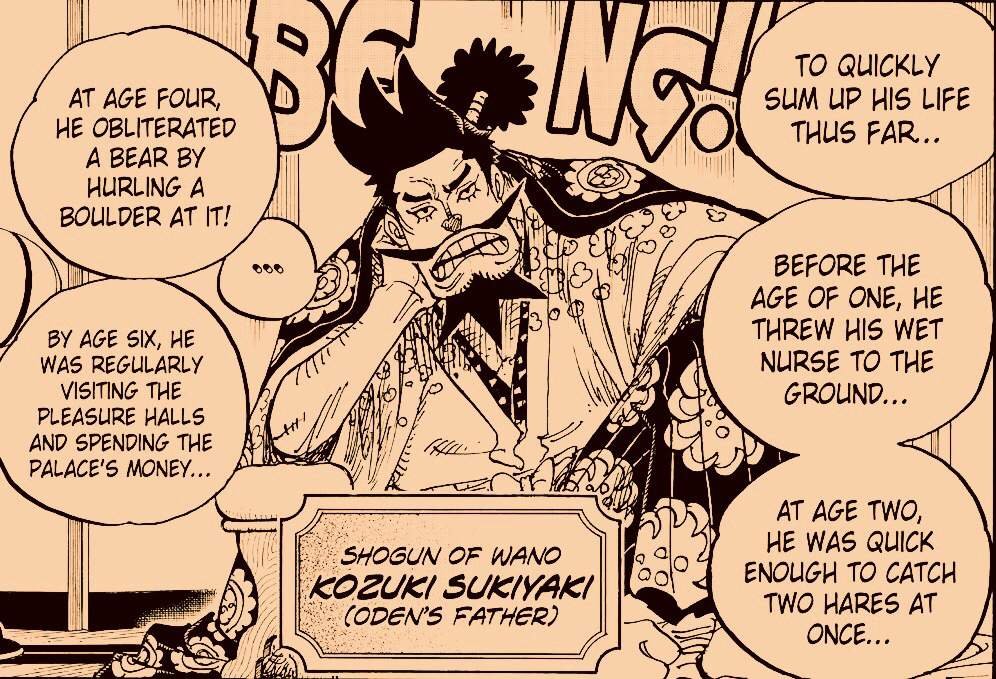 The Power Of Kozuki Oden One Piece Amino