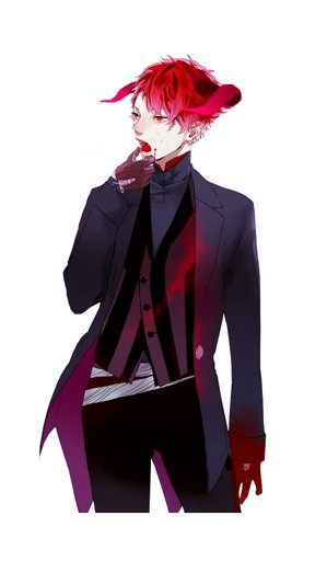 Anime boy in suit