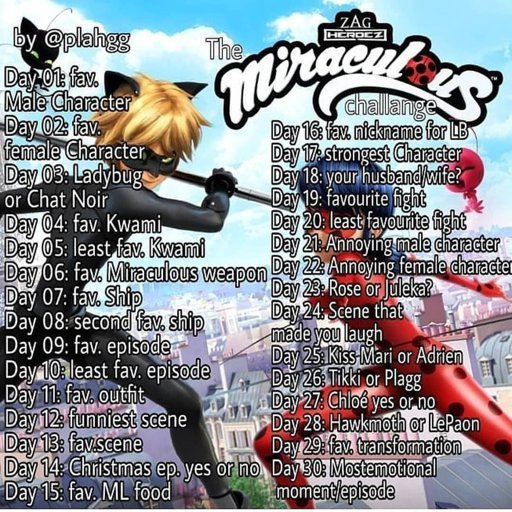 Day 04 Of Miraculous Challenge Miraculous Amino