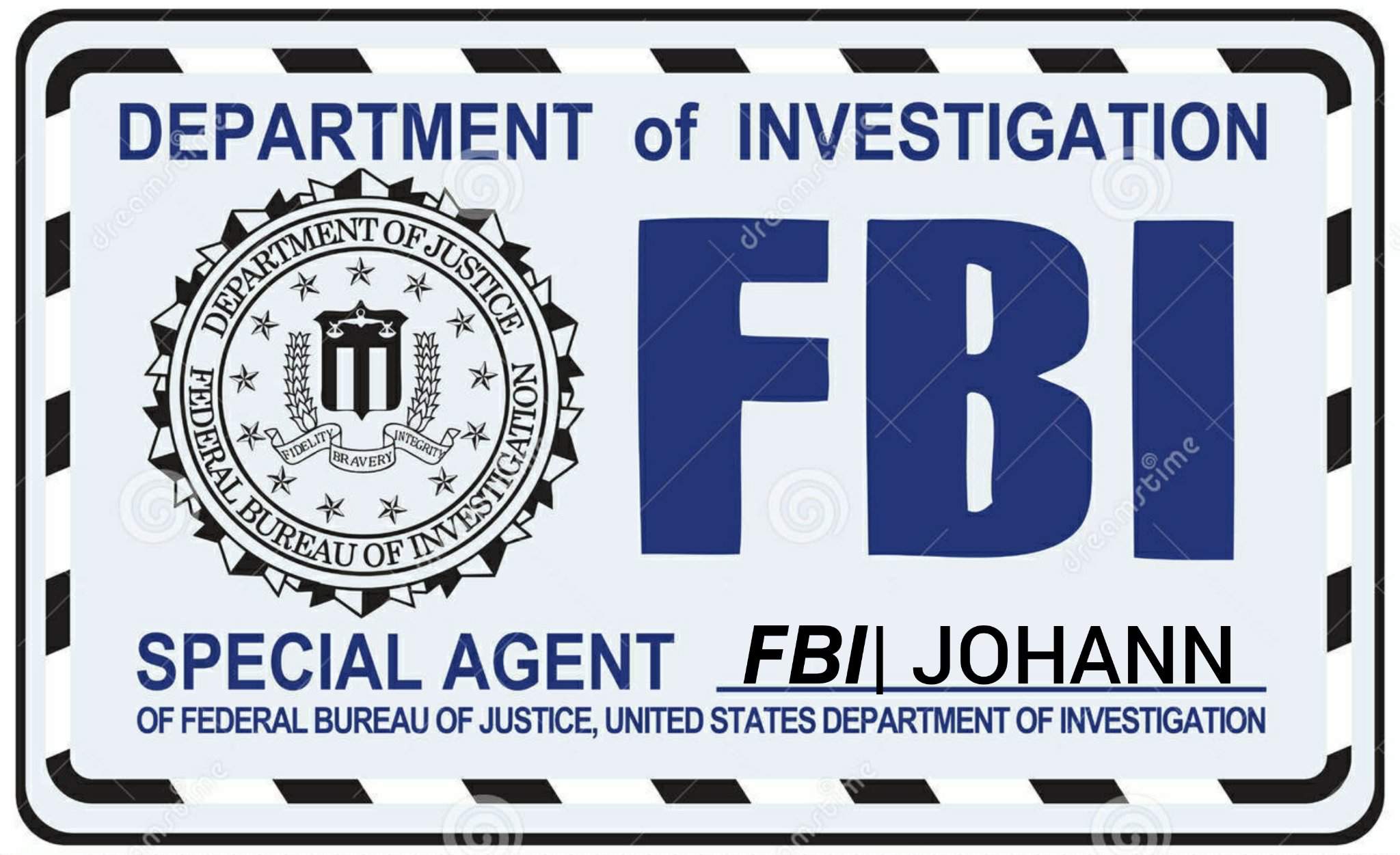 Удостоверение ФБР
