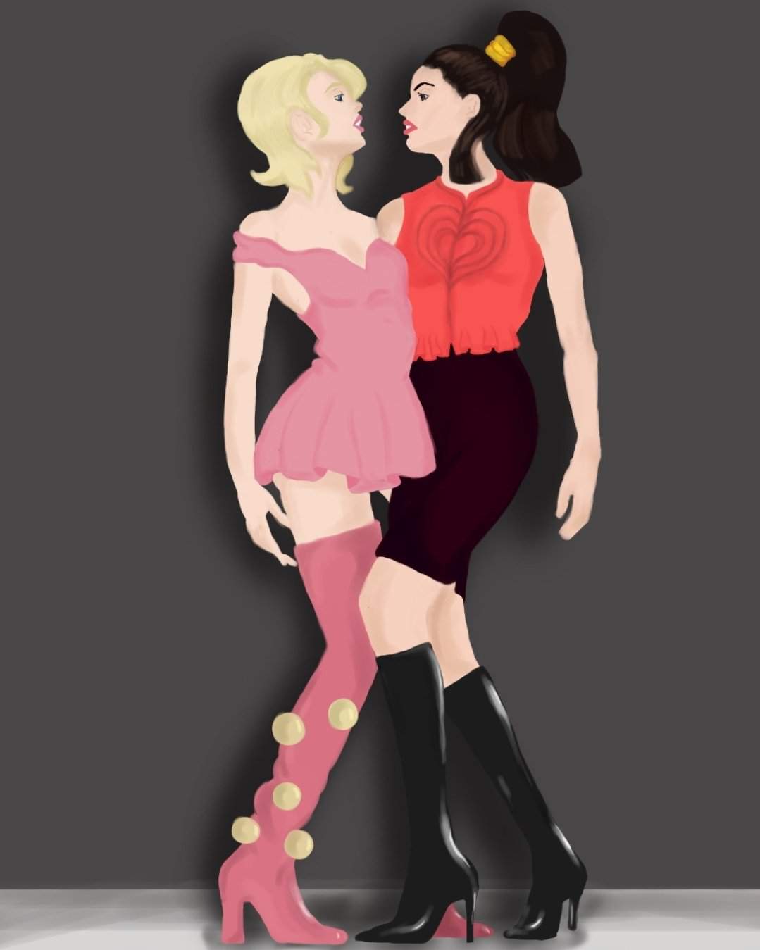 Scarlet Valentine and Lucy Steel JoJo's Bizarre Community Amino