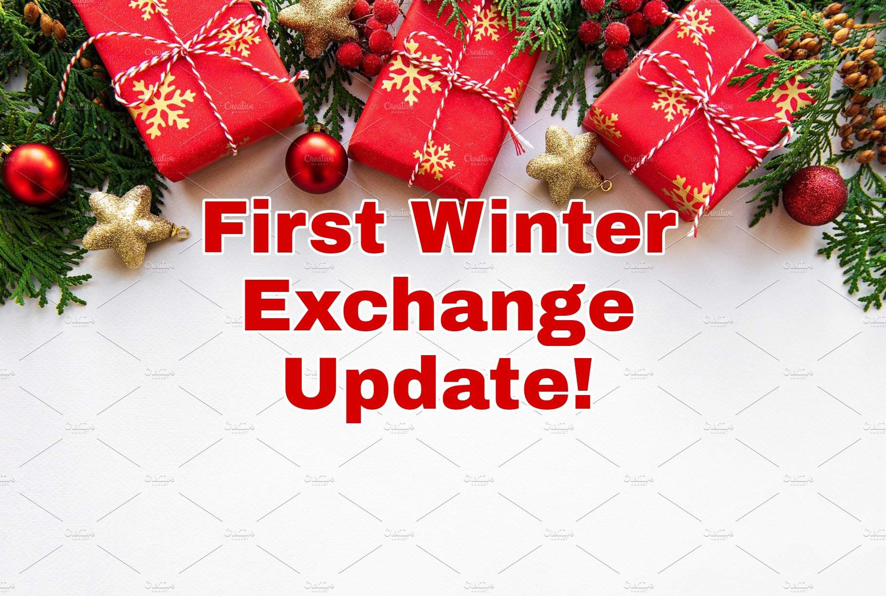 WINTER EXCHANGE UPDATE (PLEASE READ) Total Drama Official Amino