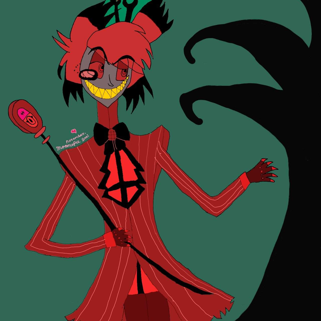 Alastor Radio Demon Remake Hazbin Hotel Official Amino