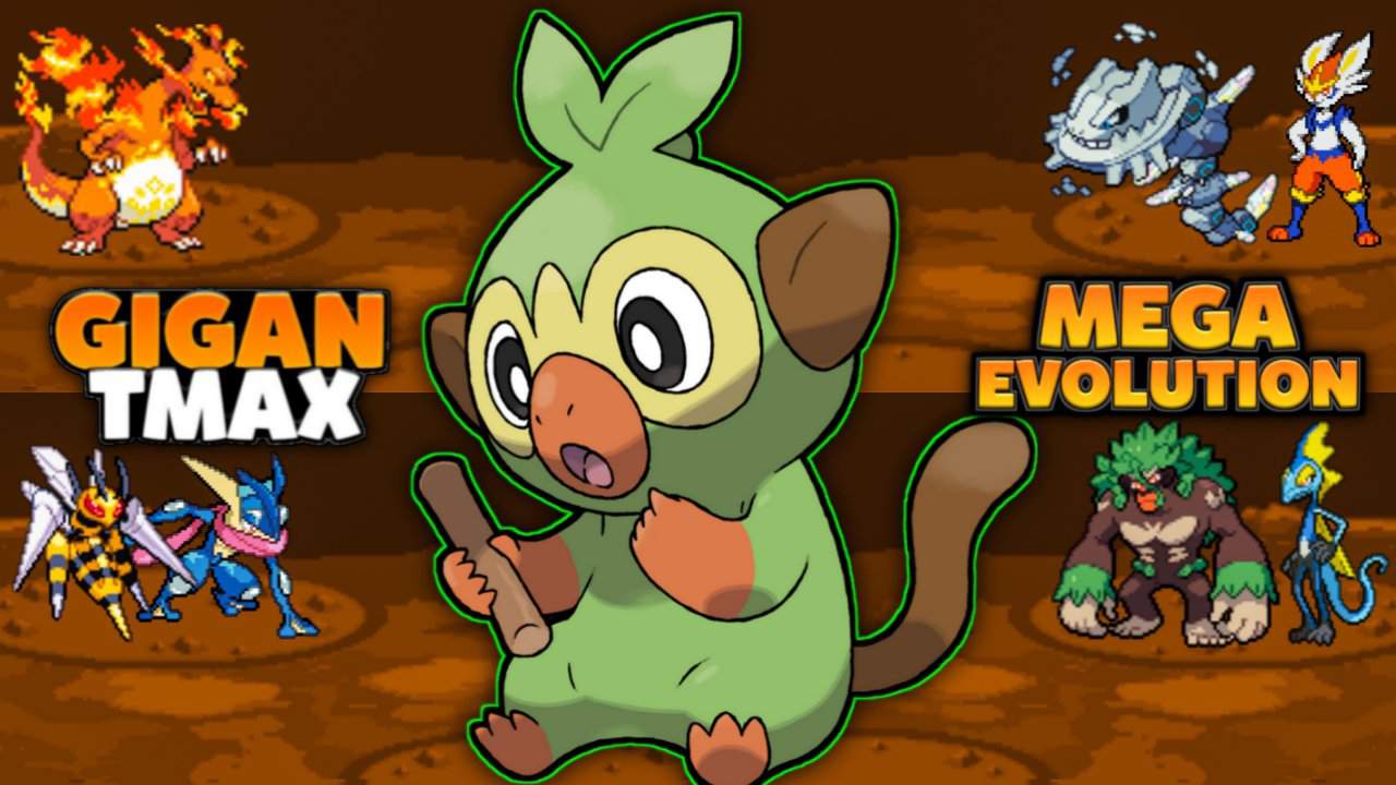 pokemon gba rom hacks with mega evolutin as starters