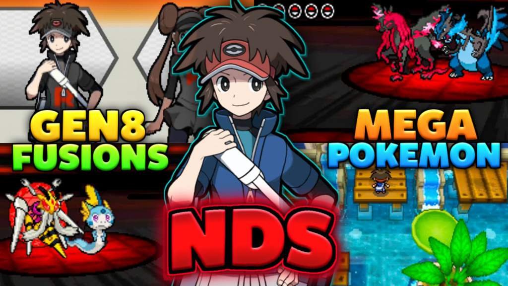 Completed Pokemon NDS Rom Hack 2021 With Mega Pokemon, Gen 8 Fusion, 649 Fusions & much More