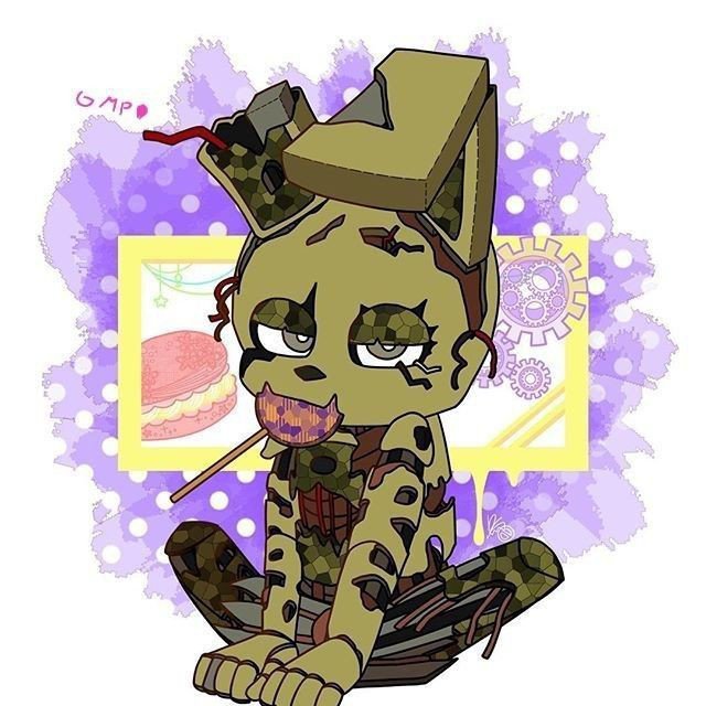Springtrap fofo 🐰 💚 💙 💚 💙 💚 🥰 Wiki Five Nights at Freddys PT