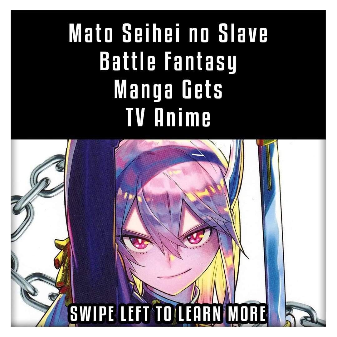 Mato Seihei no Slave Battle Fantasy Manga Gets Anime! 