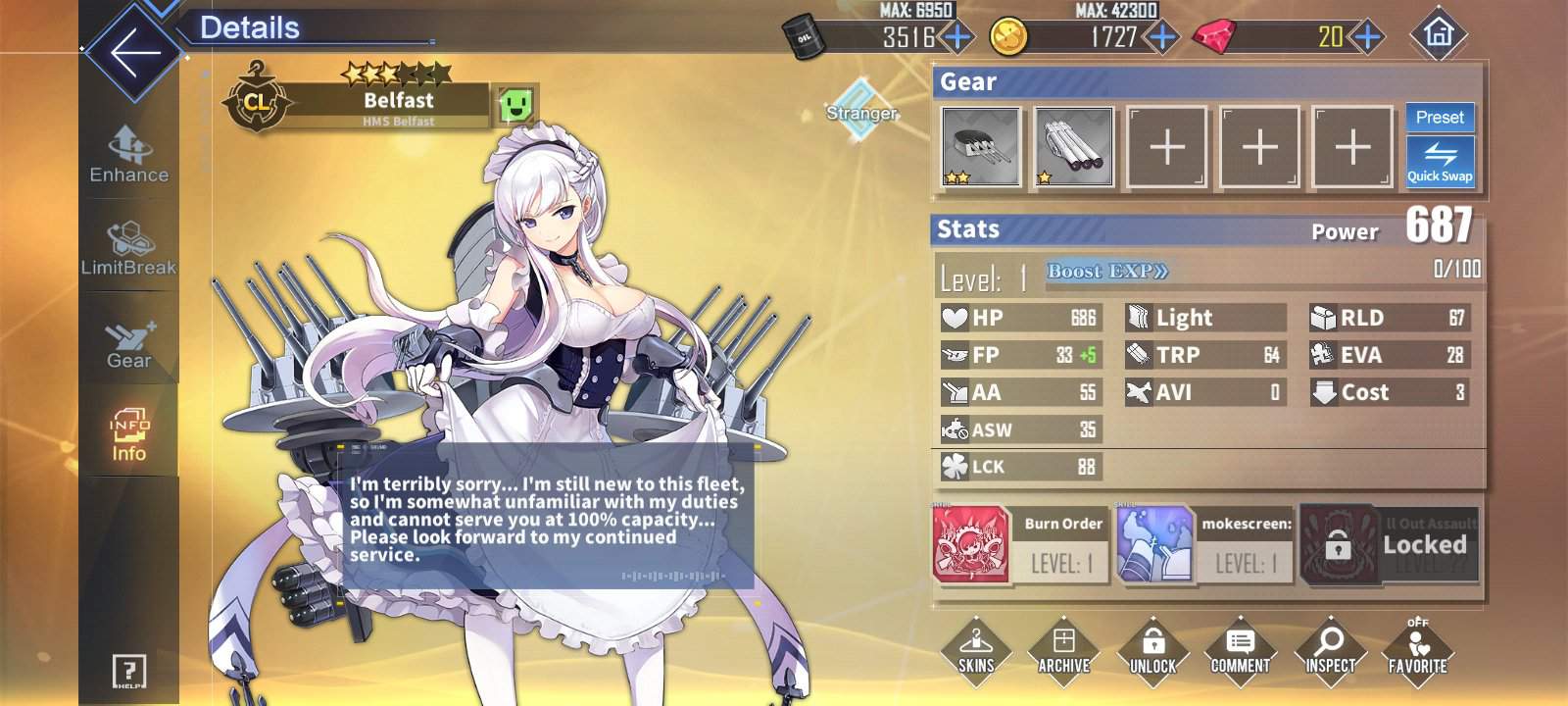 Belfast Azur Lane Amino Amino