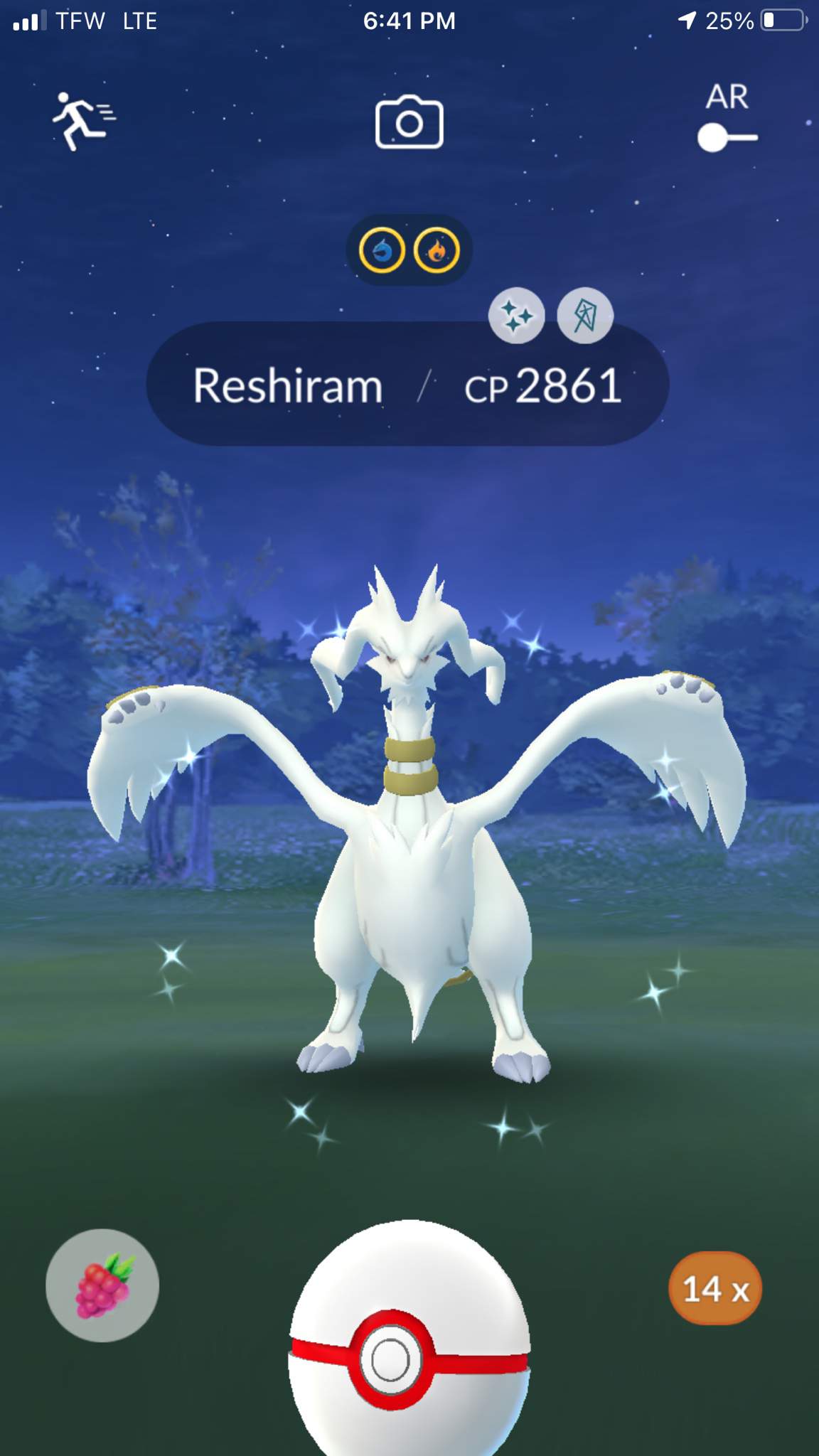 Shiny Reshiram from First Reshiram Raid?!?! Pokemon GO Amino