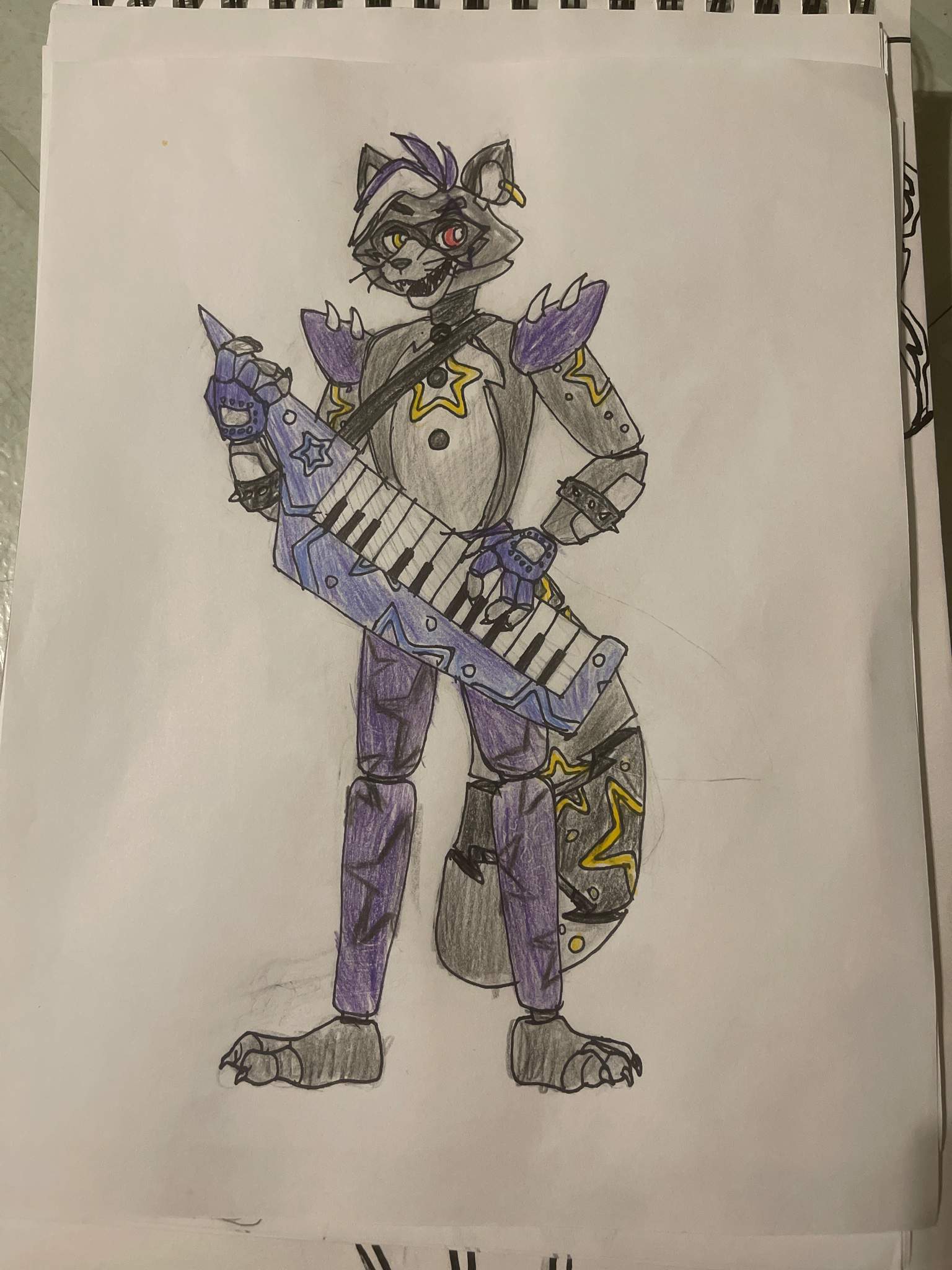 Security Breach Original Animatronic Oc Five Nights At Freddys Amino 7627