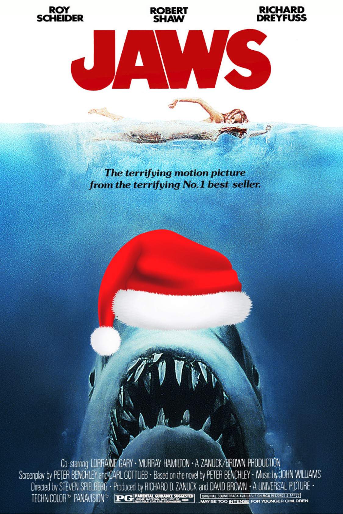 Horror animo advent day 22 Santa Jaws Edition Horror Amino