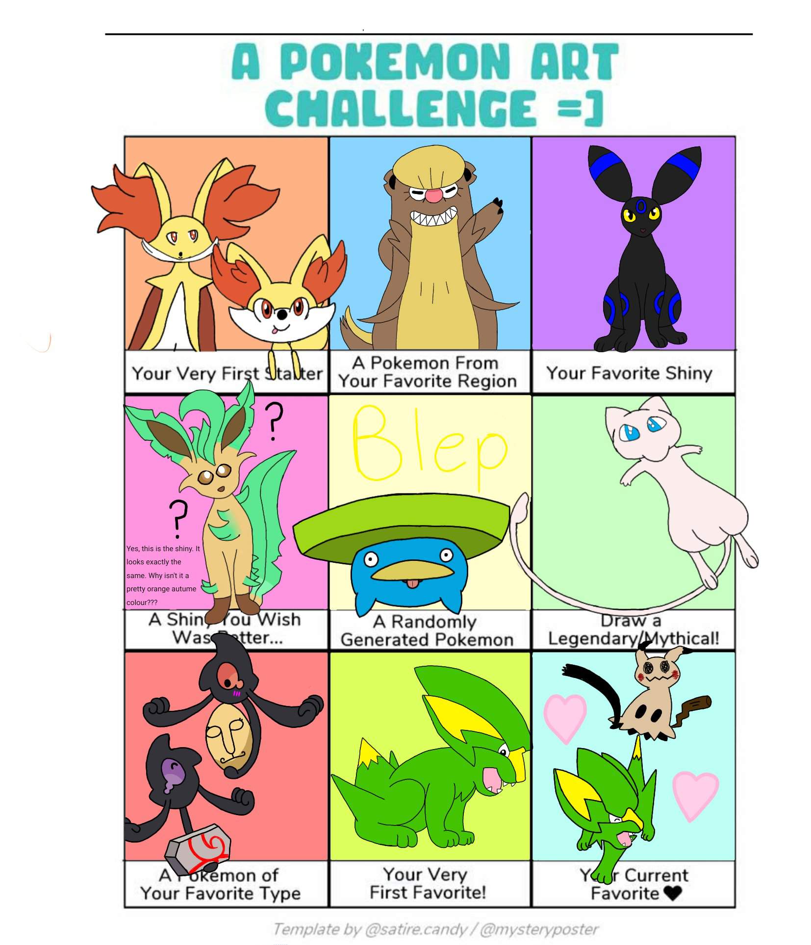 Pokémon Art Challenge Pokémon Amino