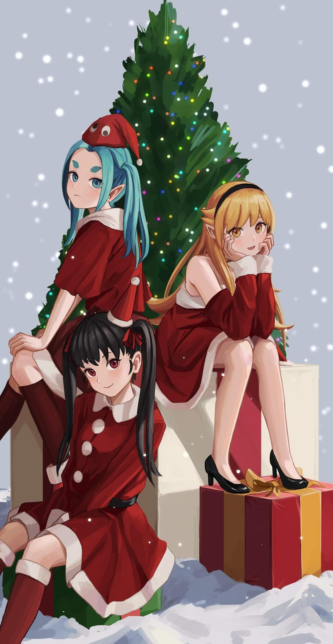 feliz-noche-buena-monogatari-nisioisin-shaft-amino