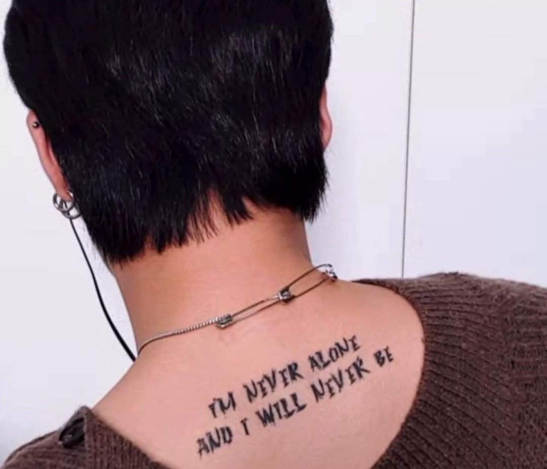 ATEEZ Wooyoung Tattoo