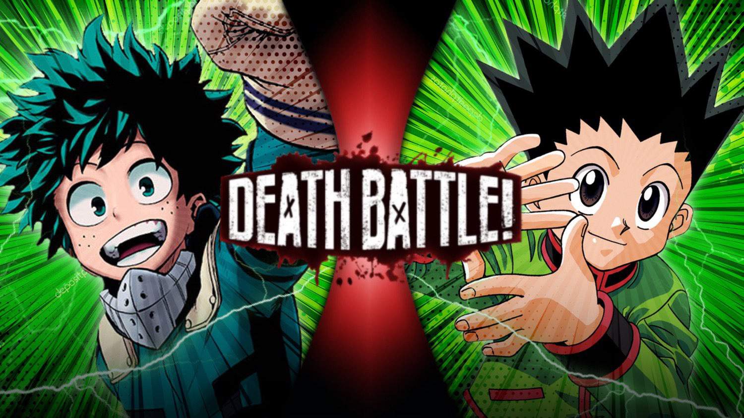 Izuku Midoriya Vs Gon Freecss My Hero Academia Vs Hunter X Hunter