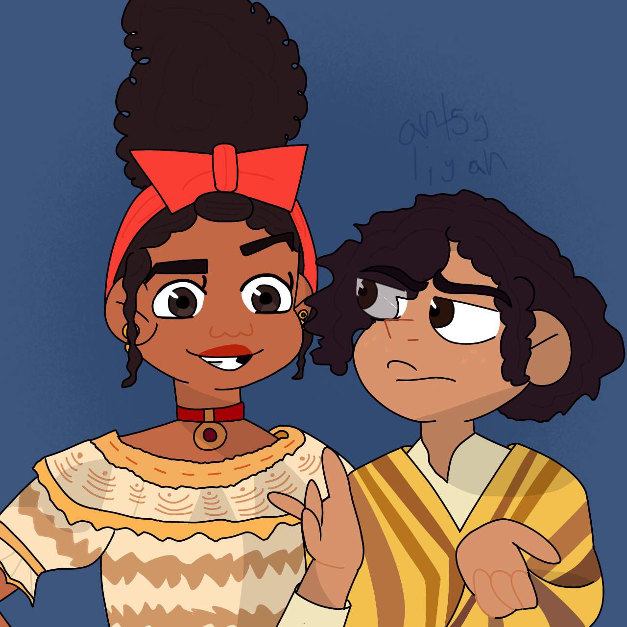 Dolores And Camilo Screenshoot Redraw Disney Encanto Amino