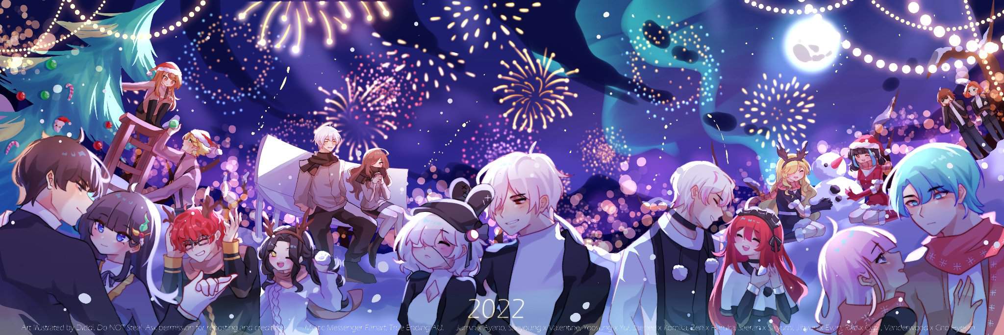 Mystic Messenger Christmas 2022 Welcome, 2022. | Mystic Messenger Amino