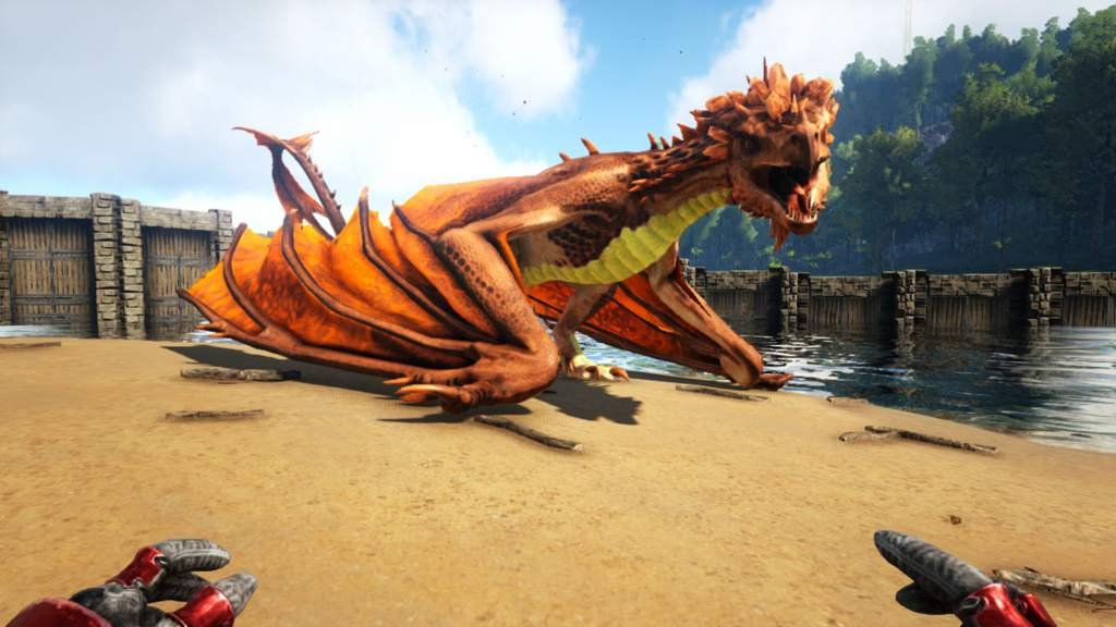 What should I name this Ember Crystal Wyvern? Ark Survival Evolved Amino