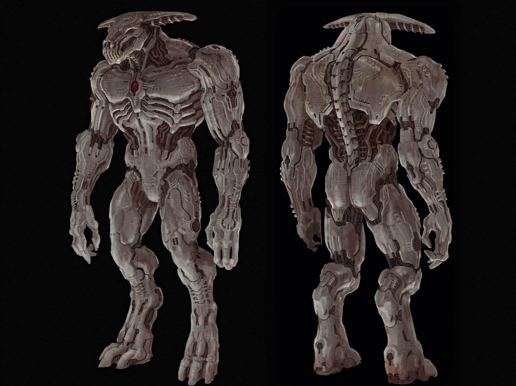 Doom 2016 концепт арт