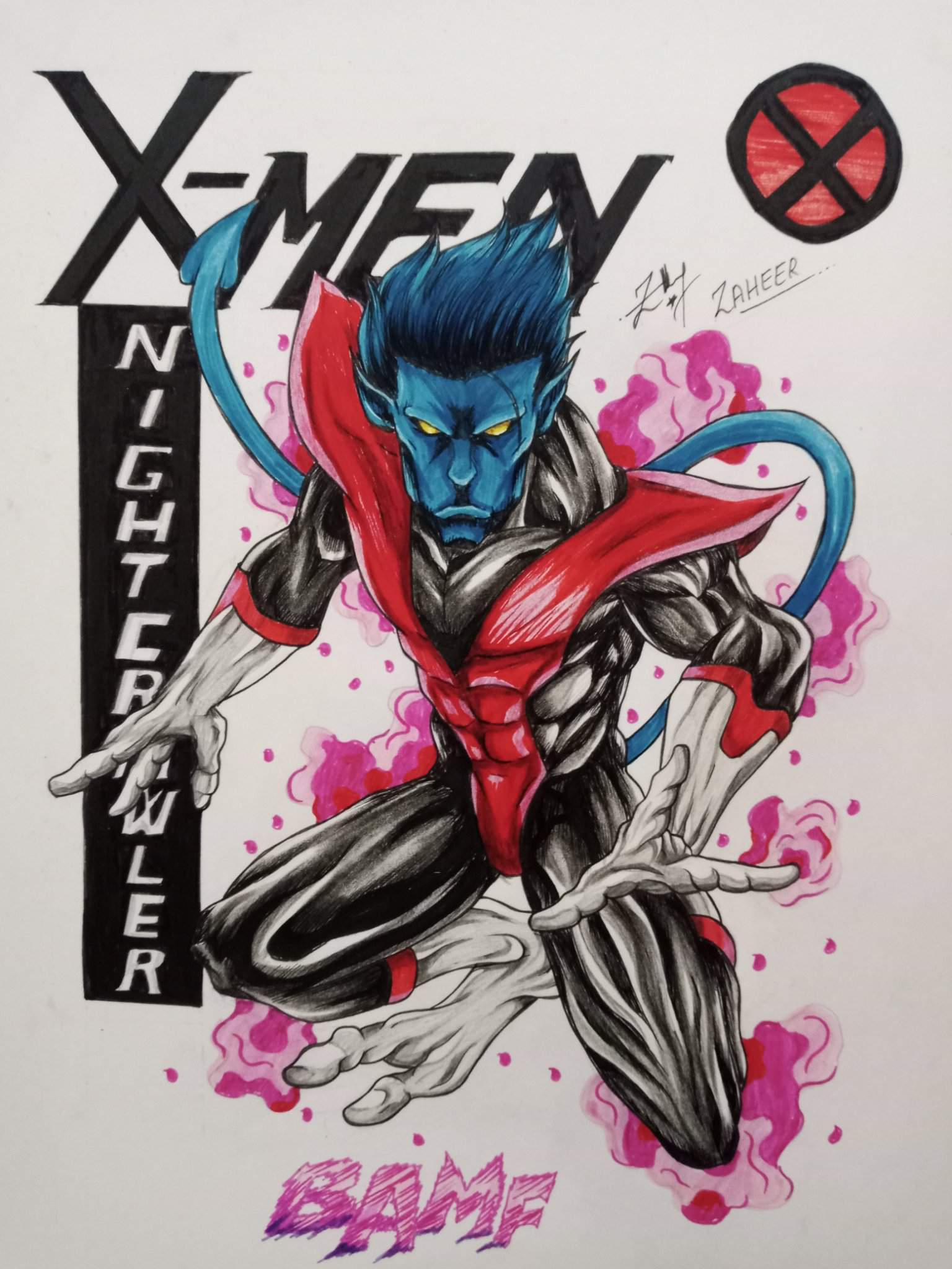 Drawing Nightcrawler | Marvel Amino