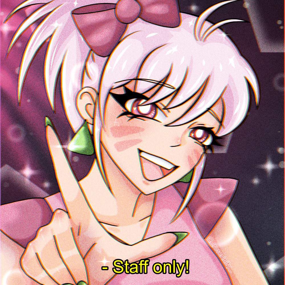 ✨Glamrock Chica Fanart✨ (90's anime style) | Five Nights At Freddy's Amino