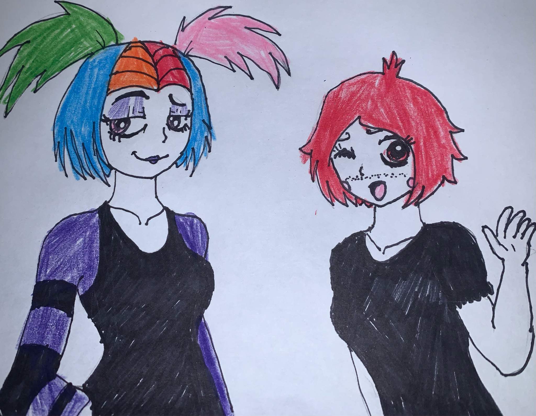 Growing Up Creepie & Ruby Gloom (Anime Style Fanart) Cartoon Amino.