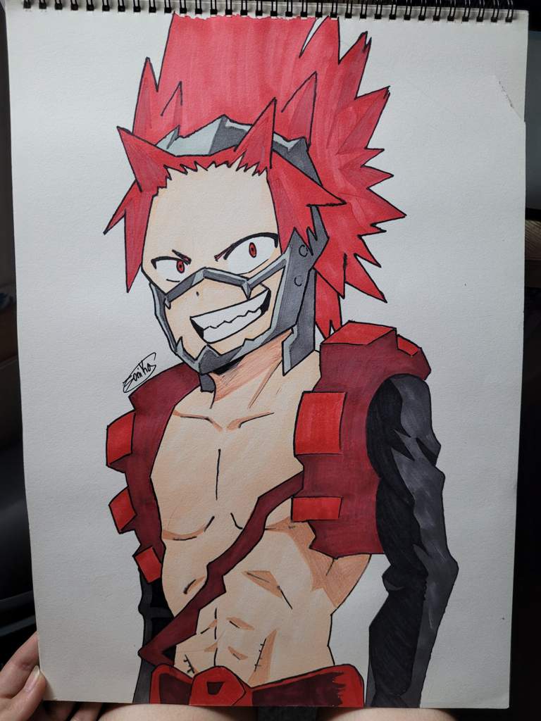 Dibujo De Kirishima Eijiro Boku No Hero Academia Amino Amino