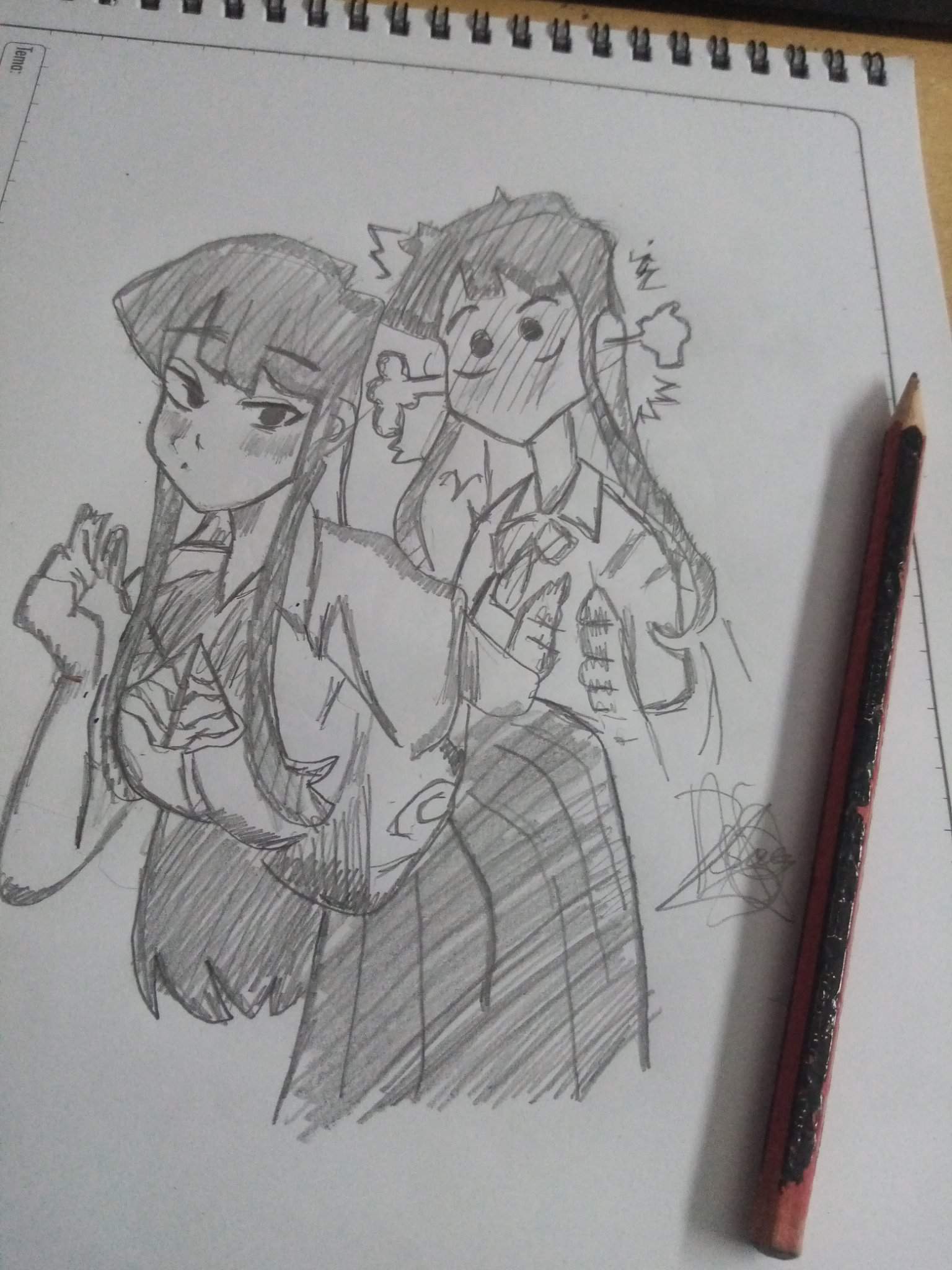 Dibujo De Komi San •anime• Amino