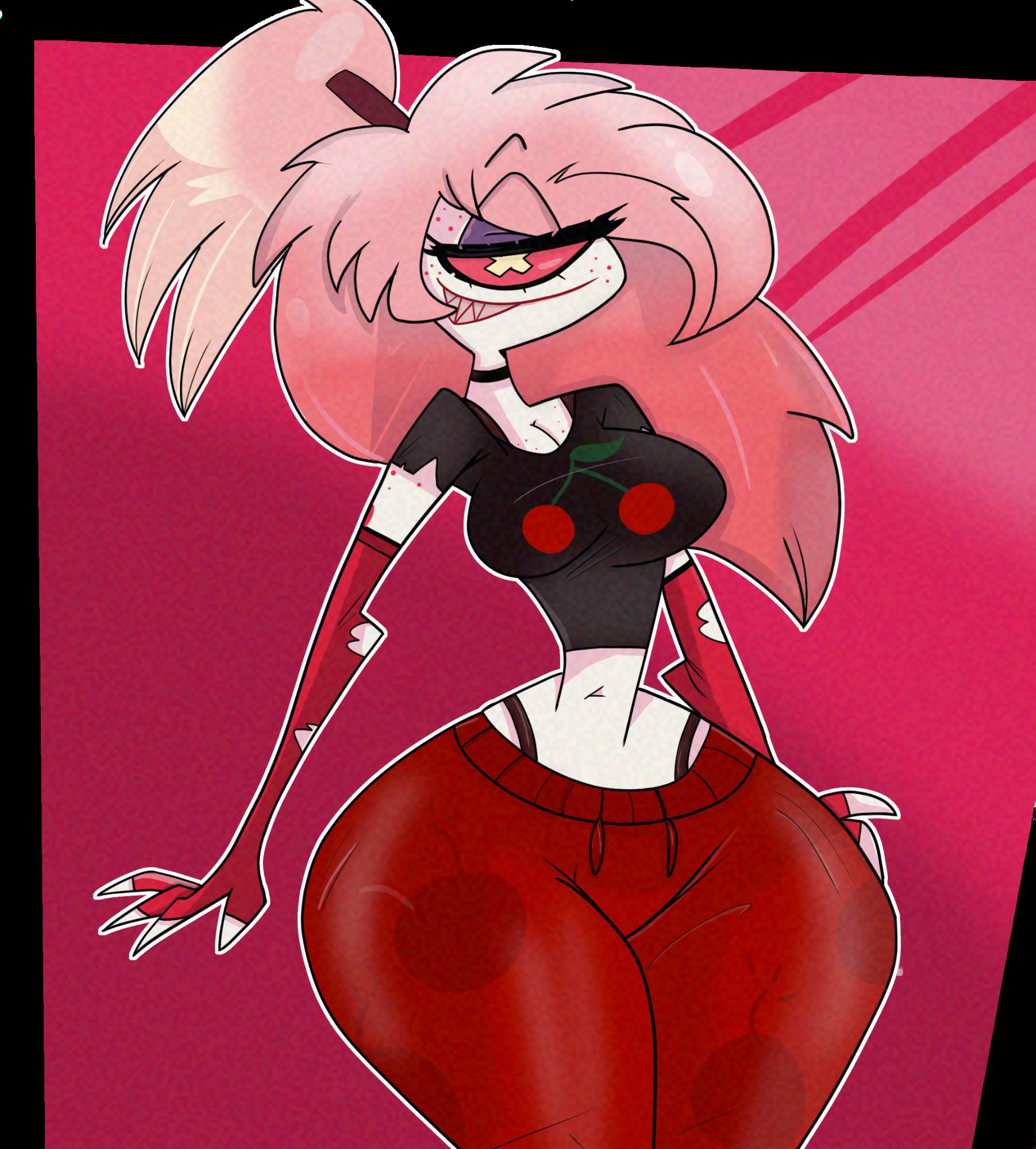 A Very Thicc Cherri Bomb Hazbin Hotel Official Amino