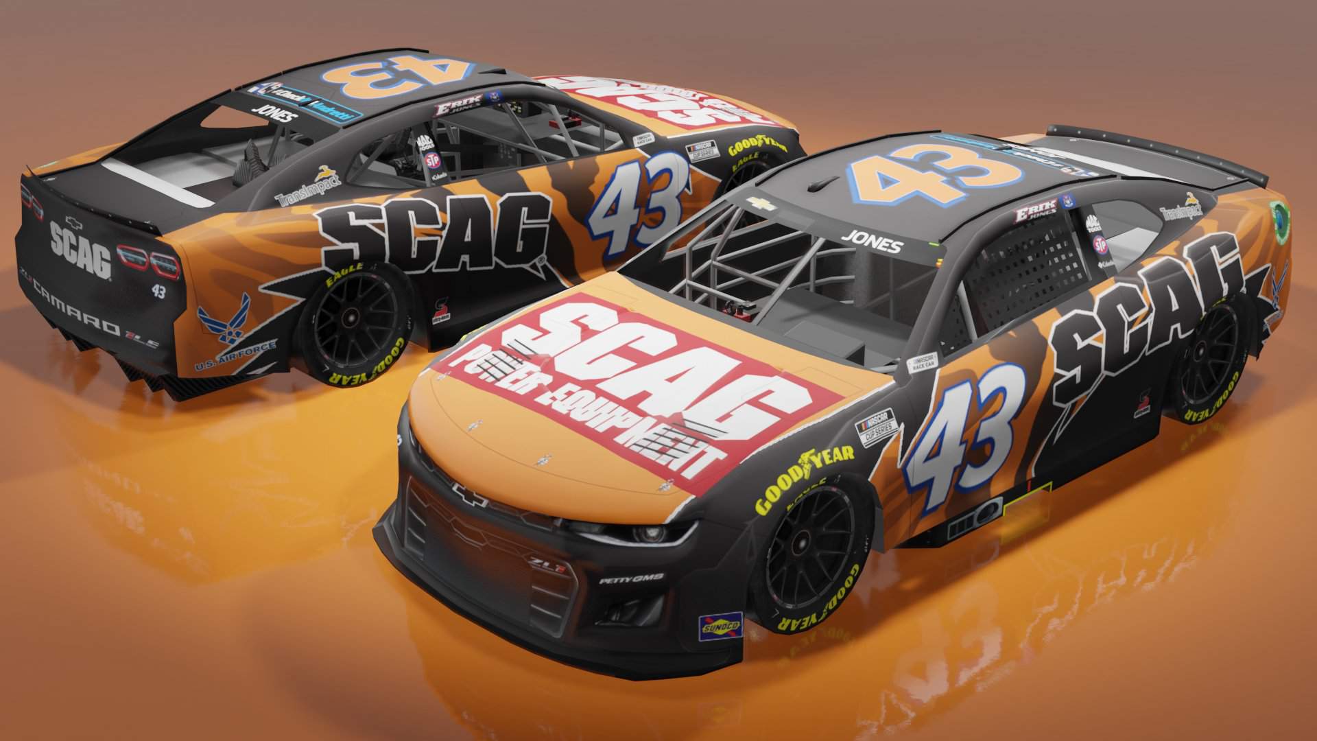 Erik Jones Scag 2022 Concept Nascar Amino