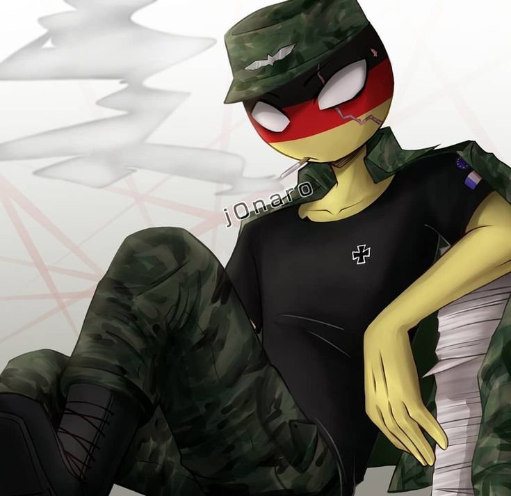 Картинки германии countryhumans