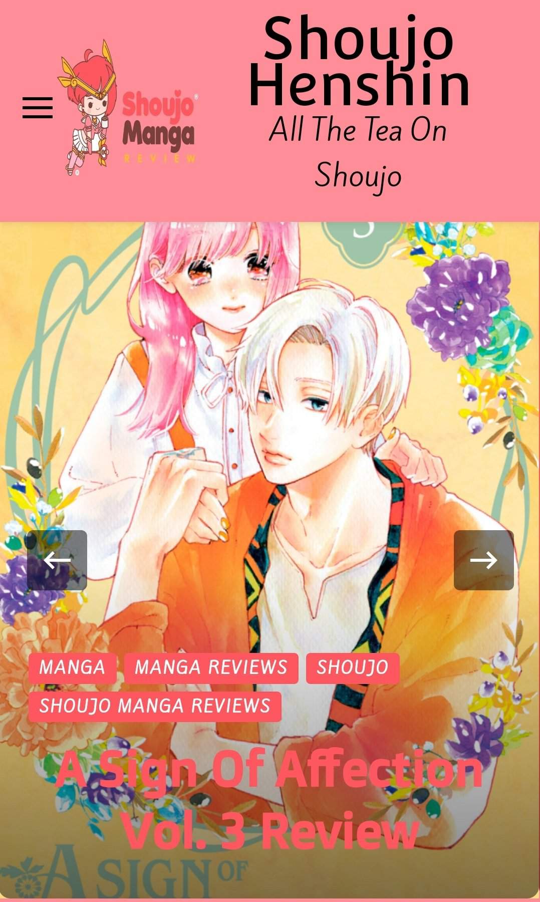 A Sign Of Affection Volume 7 A Sign Of Affection volume 3 Review | Shoujo Amino Amino