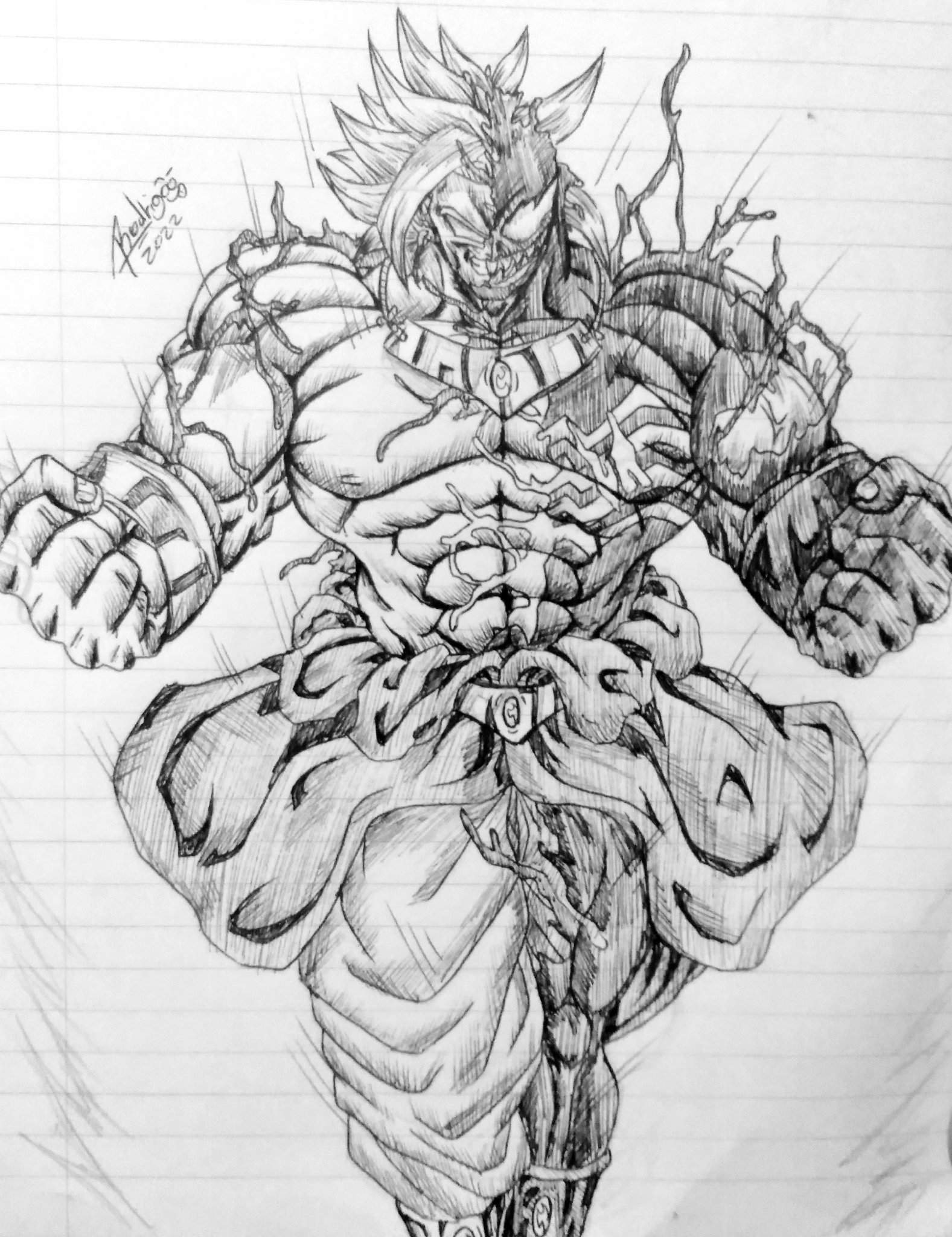 Venom Broly Fanart :d 