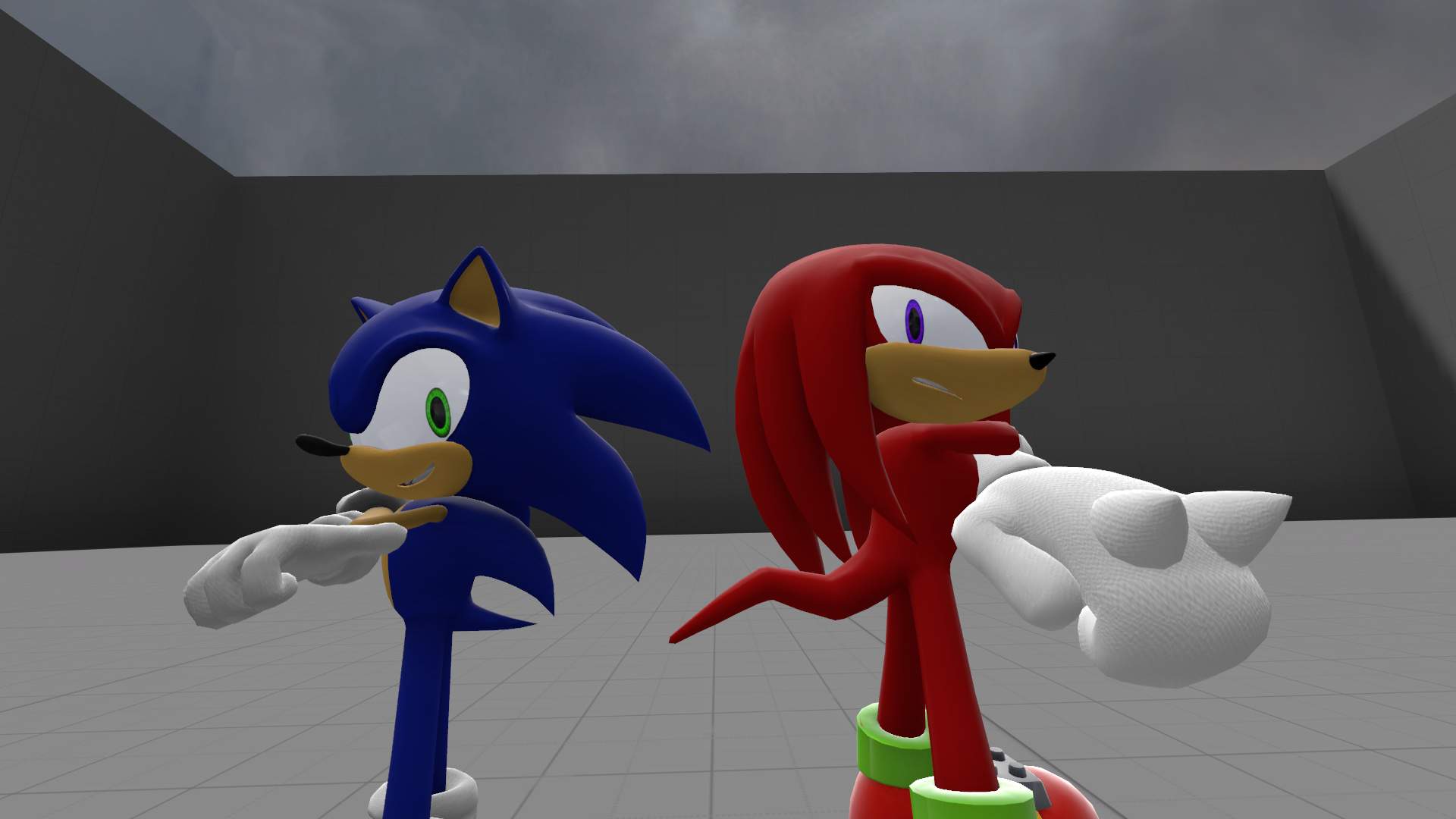 [SFM] Sonic & Knuckles | Sonic The Hedgehog! Amino