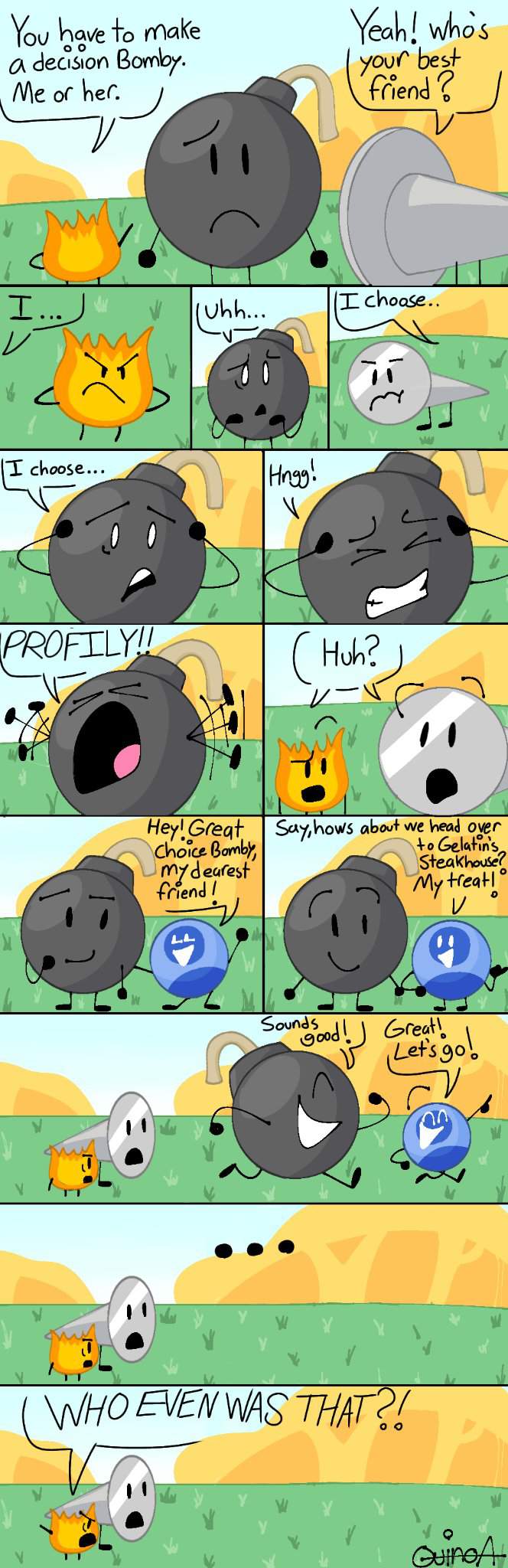 Bfb month day 13: Bomby Firey Jr. 