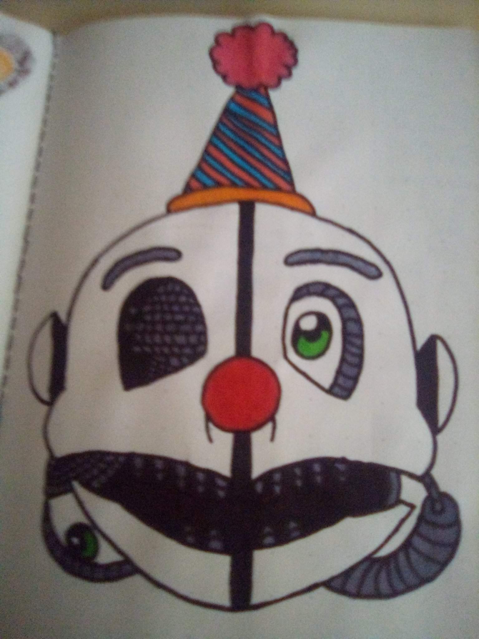 Desenho Do Ennard Fnaf Amino 