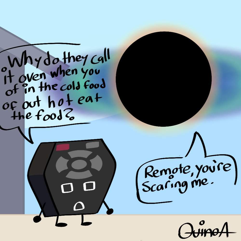 Bfb month day 17: Remote and Black Hole Object Shows Amino