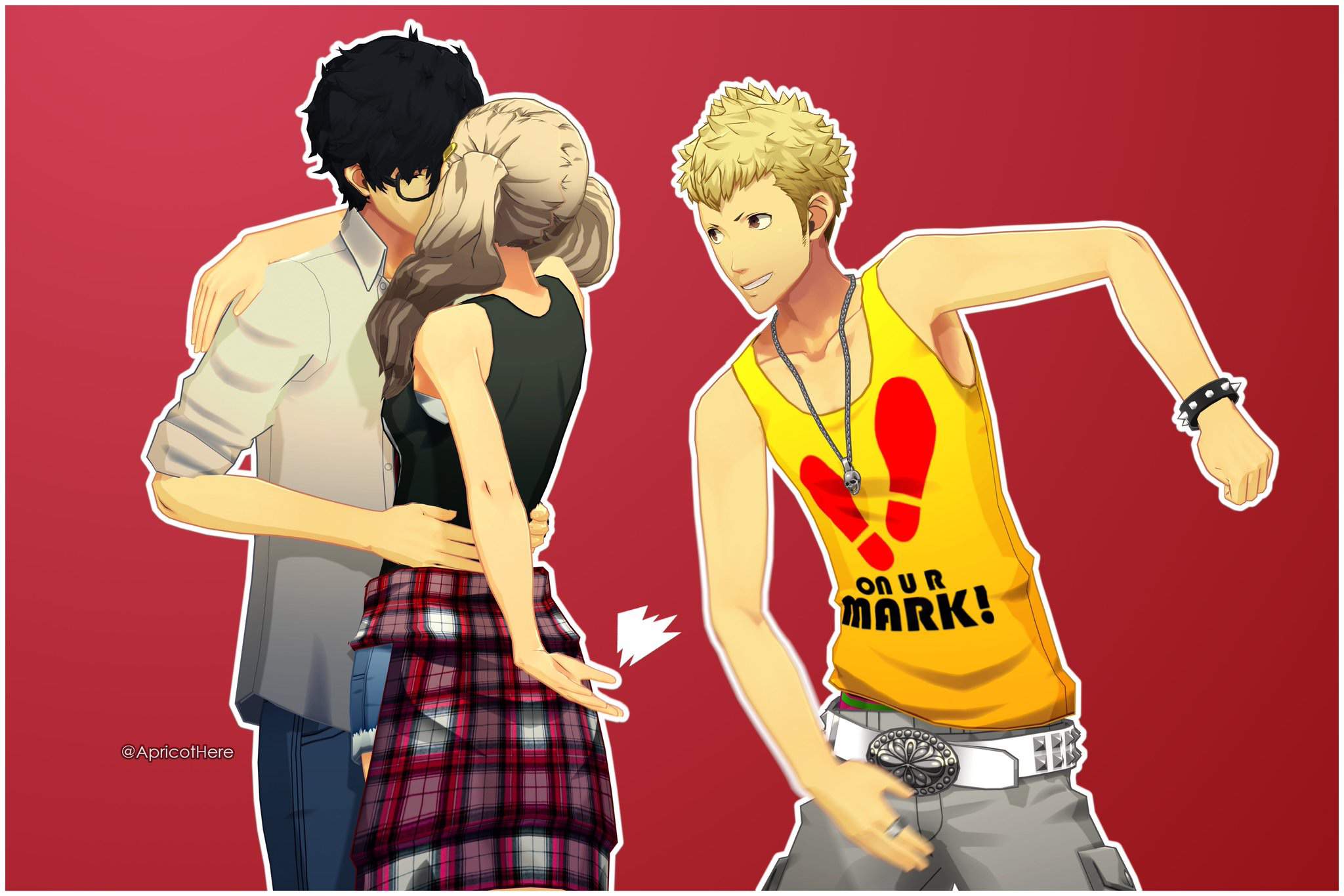 Lol if Akira and Ann wear a couple I can see ryuji be happy for them 😆💕.