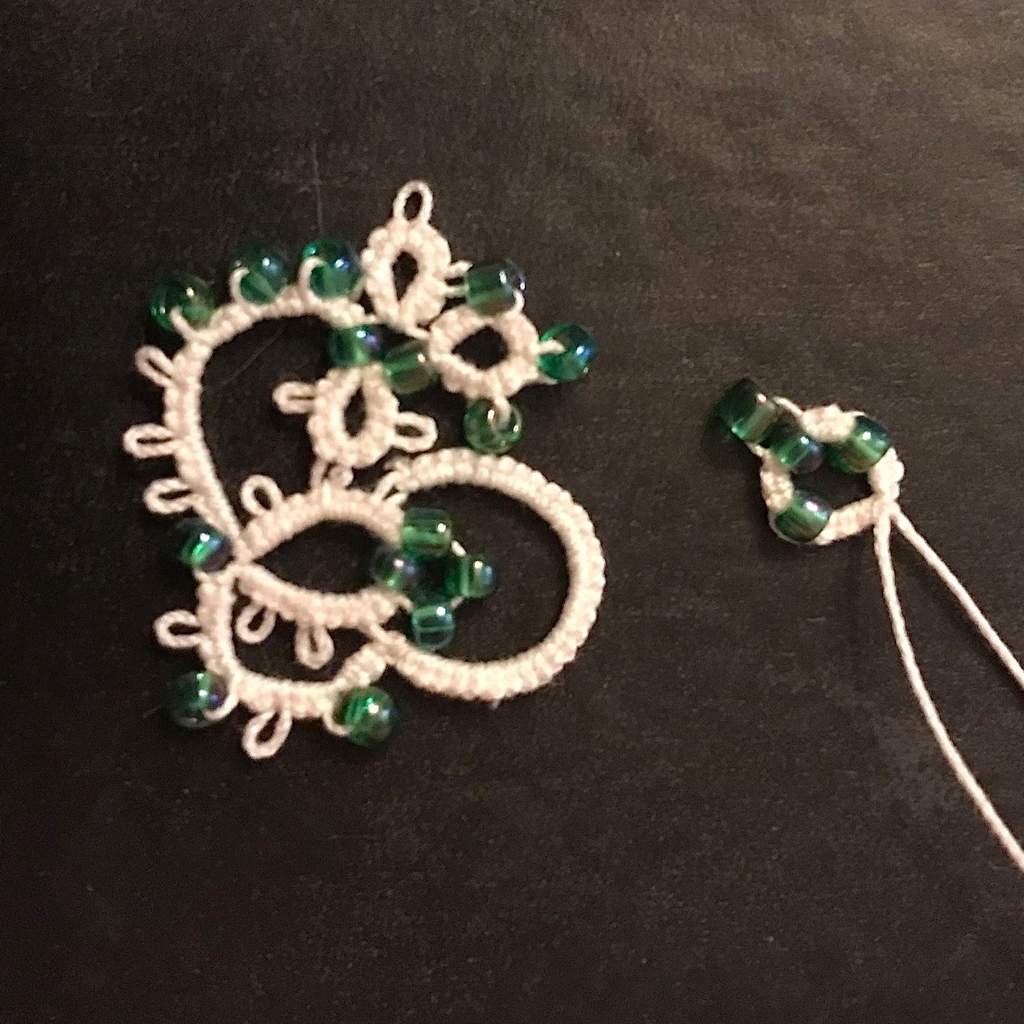 Pearl tatting Crafty Amino